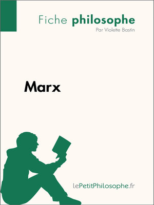 cover image of Marx (Fiche philosophe)